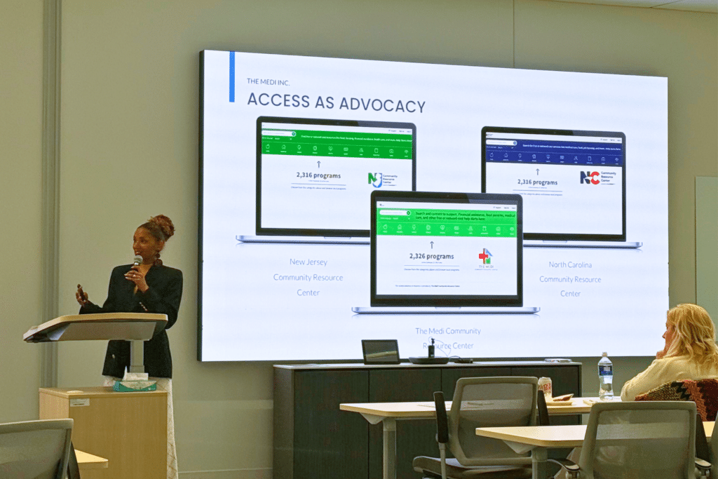 Austen Williams from The Medi spoke at Findhelp's North Carolina Social Care Summit in 2026.