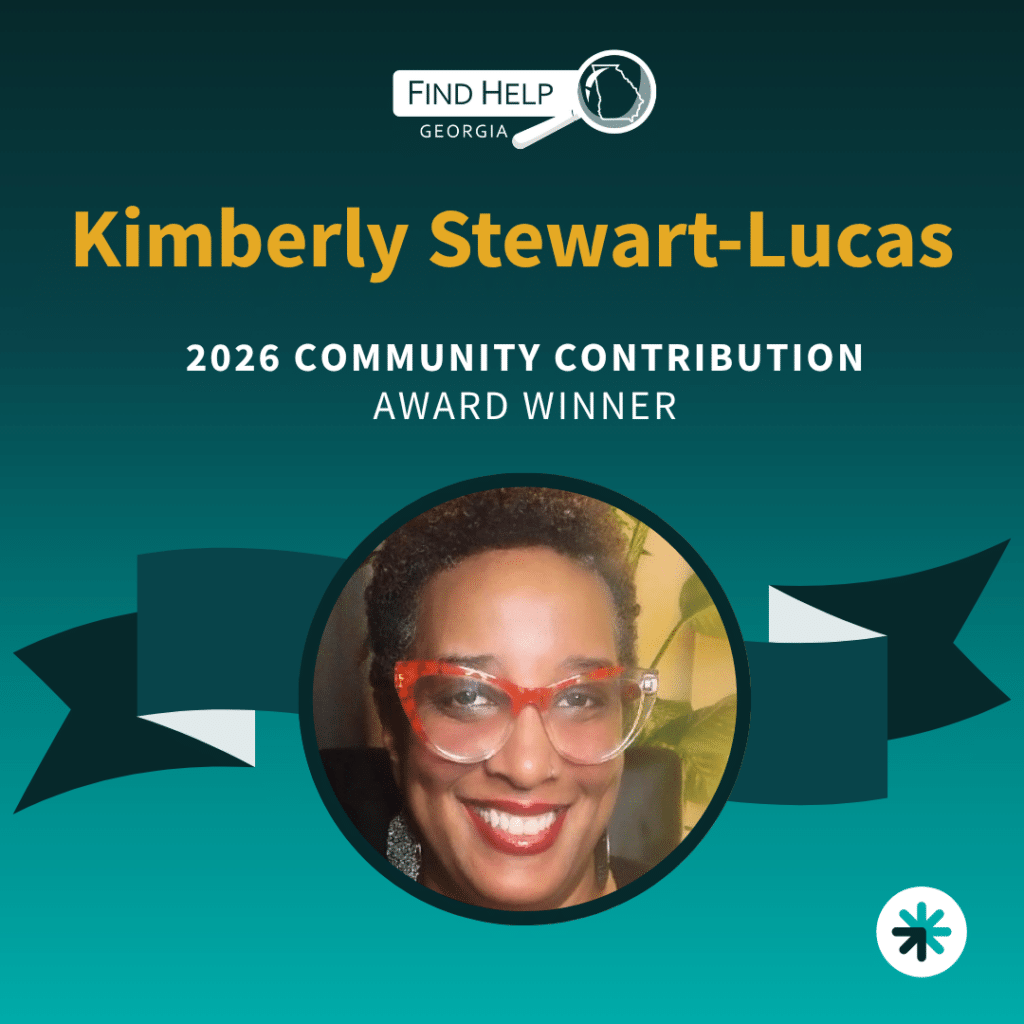 Kimberly Stewart-Lucas of PCA Georgia and Find Help Georgia is a Findhelp 2026 Community Contribution Award winner!