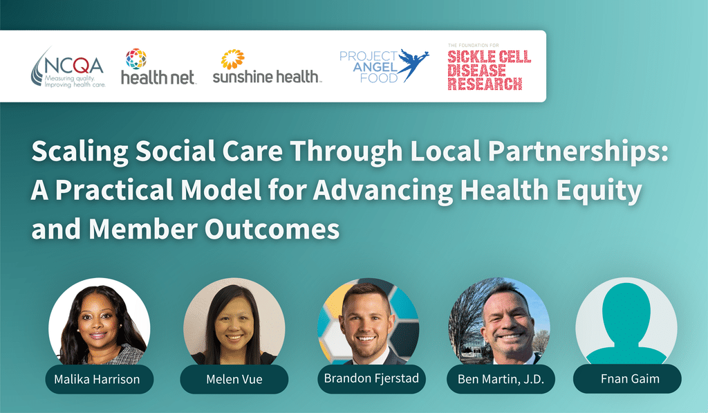 Scaling Social Care Through Local Partnerships - NCQA webinar with Findhelp.