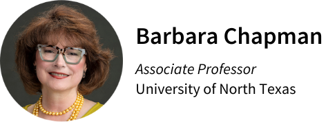 Barbara Chapman is a panelist for "American Compassion: LIVE" on Nov. 13.