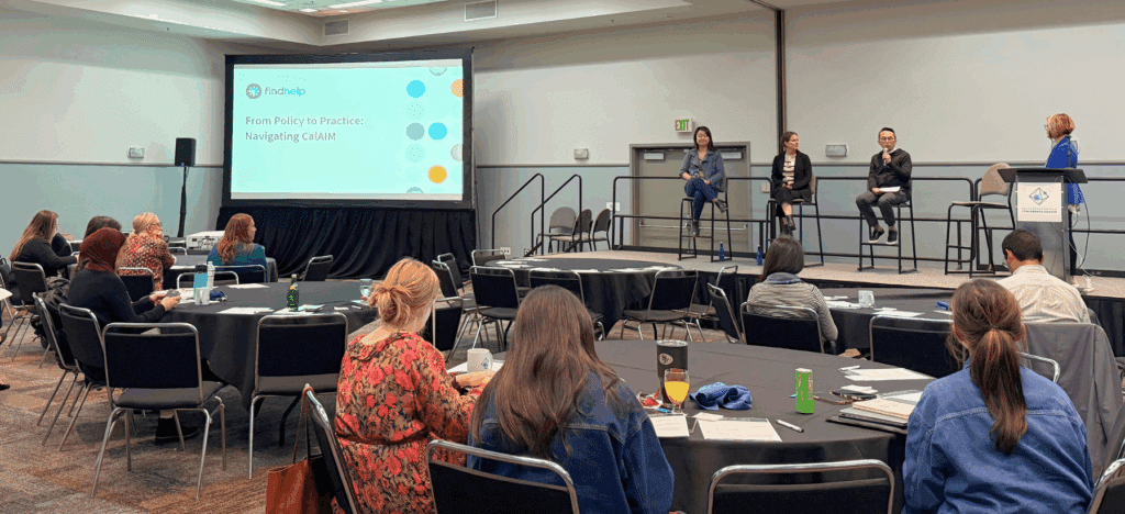 Findhelp hosted a California Social Care Summit in 2025.